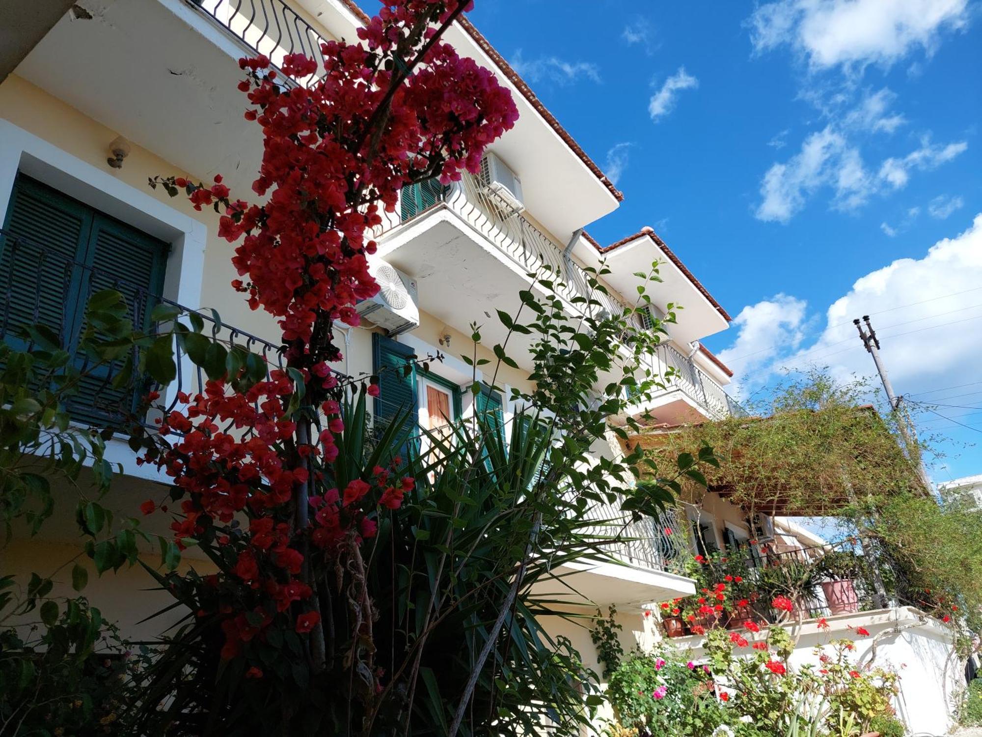 Ammousa Hotel Apartments Lixouri Bagian luar foto